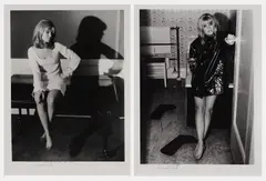 Michael Ward, Julie Christie, London, 1963, and another Michael Ward photograph of Julie Christie