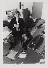 Michael Ward, Pauline Boty - London - 1963, an archival pigment print photograph