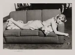 Michael Ward, Julie Christie, Birmingham Digs, 1963, an archival pigment print photograph