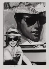 Michael Ward, Pauline Boty, London, 1963, an archival pigment print photograph