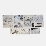 Stanley McMurtry aka 'Mac', A collection of ten cartoons, 2001 and later, pen and ink and watercolour heightened with white