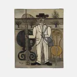 Jacques Daniel, A fisherman, oil on canvas