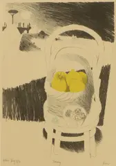 Tuscany by Mary Fedden, lithograph in colours, sold Mar 2026