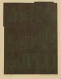 Eduardo Paolozzi, Untitled, screenprint in colours