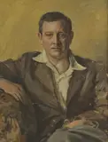 Nancy Weir Huntly, Portrait of Captain R Sheppard, oil on canvas