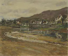 Nancy Weir Huntly, Kyleakin, Isle of Skye, oil on canvas
