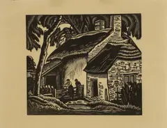 A group of three woodcuts by Ethelbert White, 1926 the first signed 'Ethelbert White' in pencil l.l., sold Mar 2026