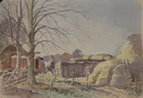 Ethelbert White, A group of four paintings, and two further watercolour paintings