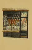 Eric Ravilious, Undertaker, lithograph in colours