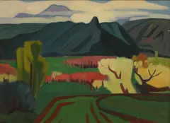 Artashes Abraamyan, Spring is Coming, oil on canvas