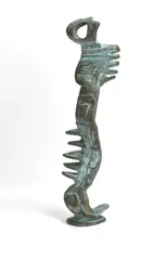 Michel Basbous, Untitled, bronze with a green patina