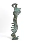 Michel Basbous, Untitled, bronze with a green patina
