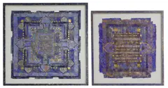 Untitled by Katherine Virgils, mixed media collage, sold Mar 2026