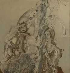 Keith Michell, Man of La Mancha, mixed media on board