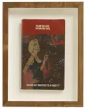 The Connor Brothers, Hear No Evil, Speak No Evil, hand-painted vintage paperback with silkscreen