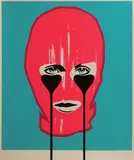 Pure Evil, Pussy Riot - Putin's Nightmare, 2015, screenprint in colours