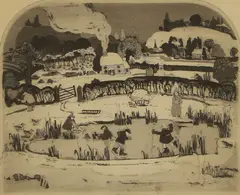 Graham Clarke, A group of three etchings with aquatint, each signed 'Graham Clarke' in pencil l.r