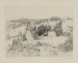 Anthony Gross, Jarlan, etching