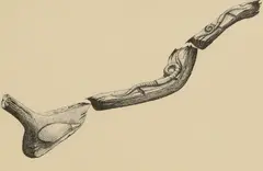 A group of four untitled drawings by Keir Smith, pen and ink, sold Mar 2026