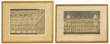 Valerie Thornton, Sussex Place' and 'Norwich Cloister, the latter signed 'Valerie Thornton' in pencil l.r.