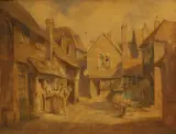 Charles Essenhigh Corke, The Shambles, Sevenoaks, watercolour
