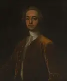 Cosmo Alexander, Portrait of a young man, said by family tradition to be Sir Joseph Scott Bt (1752-1828), half-length, in a gold coat, oil on canvas