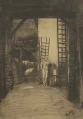 The Lime Burner by James Abbott McNeill Whistler, 1859, etching, sold May 2026