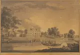Luke Sullivan, A View of Esher in Surrey', the seat of the late Rt Hon. Henry Pelham Esq., engraving