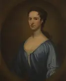 Sir Godfrey Kneller, Portrait of Lady Lucy Pelham-Holles, Countess of Lincoln, half-length, in a blue dress