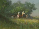 Ian MacGillivray, On a Quiet Morning, 2016, oil on canvas laid on board