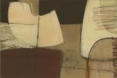 Geoffrey Robinson, Heightened Discourse, oil on board