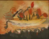 Maurice Cockrill, Wheat I, oil on canvas