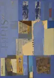 Theodore Mendez, Blue Paris, collage and acrylic on canvas