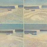 John Titchell, Folkestone Harbour, Early Morning II, pastel