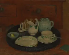 Dod Procter, My Breakfast Tray, 1939, oil on canvas