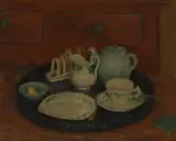 Dod Procter, My Breakfast Tray, 1939, oil on canvas