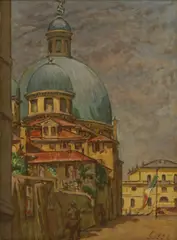 Sylvia Gosse, San Simeon Piccolo, Venice, 1939, oil on canvas