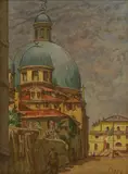 Sylvia Gosse, San Simeon Piccolo, Venice, 1939, oil on canvas