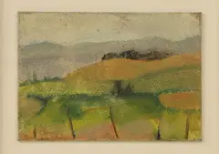 Rose Hilton, Cornwall, oil on canvas board