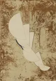 Barbara Hepworth, Fragment', from the Aegean Suite, 1971, lithograph in colours