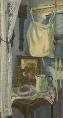 Clova Stuart-Hamilton, La Chambre de Gervaise, oil on canvas