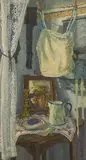 Clova Stuart-Hamilton, La Chambre de Gervaise, oil on canvas