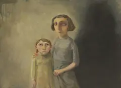 The Holiday by Bobbie Russon, oil on board, sold Mar 2026