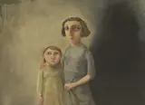 Bobbie Russon, The Holiday, oil on board