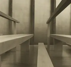 Hélène Binet, Untitled, 1996, a pair of gelatin silver prints