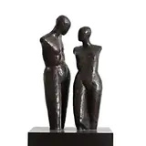 S. C., A couple, bronze