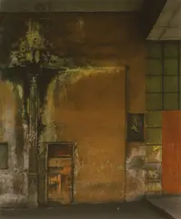 Michael Eastman, Abstract Wall, Cuba, 2000, digital C-type print