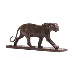 Mark Coreth, Tiger, bronze with dark brown patination