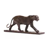 Mark Coreth, Tiger, bronze with dark brown patination