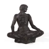 Eternity by Enoch 'Enrico' Henryk Glicenstein, bronze, sold Feb 2026